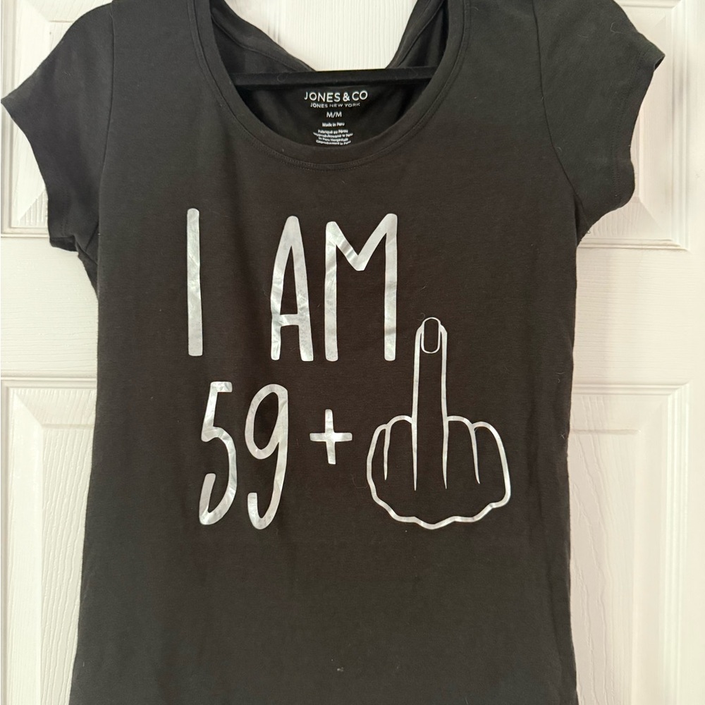 I am 59 + 1. 60th Birthday TShirt